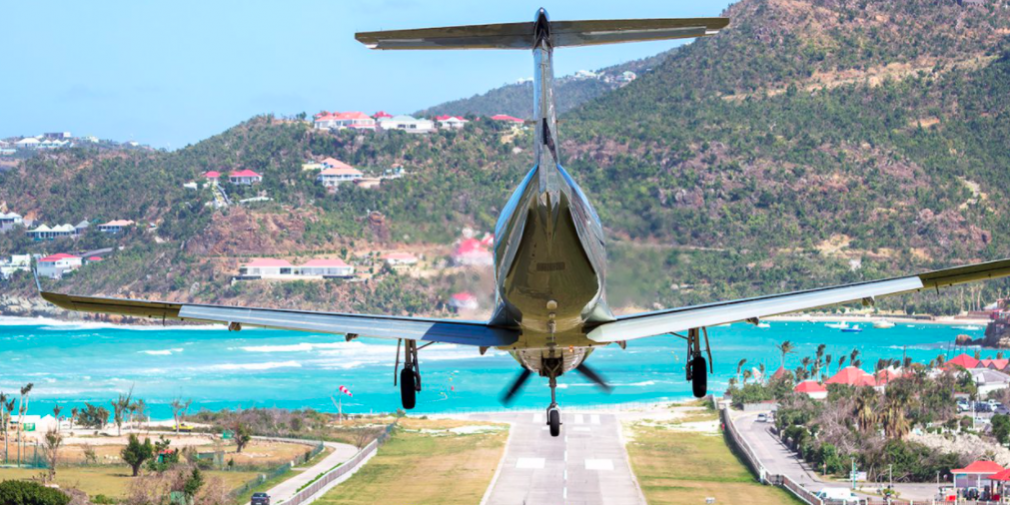 Arrivée à Saint-Barth