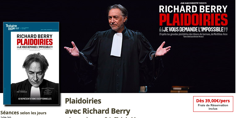 Plaidoiries – Richard Berry – Eric Théobald