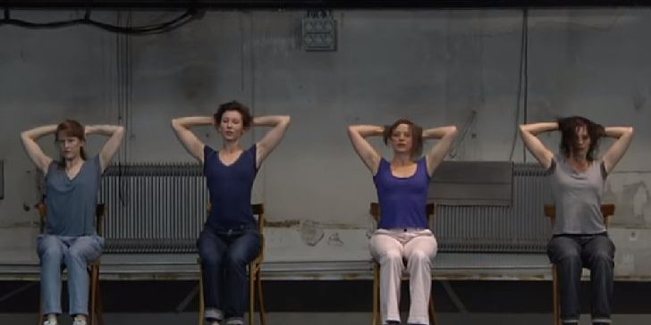 Rosas danst Rosas sur Miss Konfidentielle © Capture AND