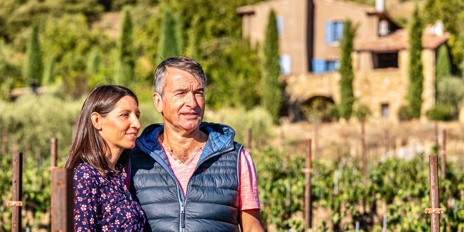 Ouverture du domaine des Bergeries en Haute-Provence sur miss konfidentielle avec Jean-Luc Monteil et Eloïse Massot © domaine de la Bergerie de Haute-Provence