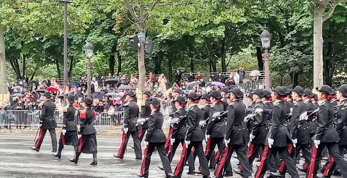 Défilé du 14 juillet 2021 sur les Champs Elysées © Valérie Desforges