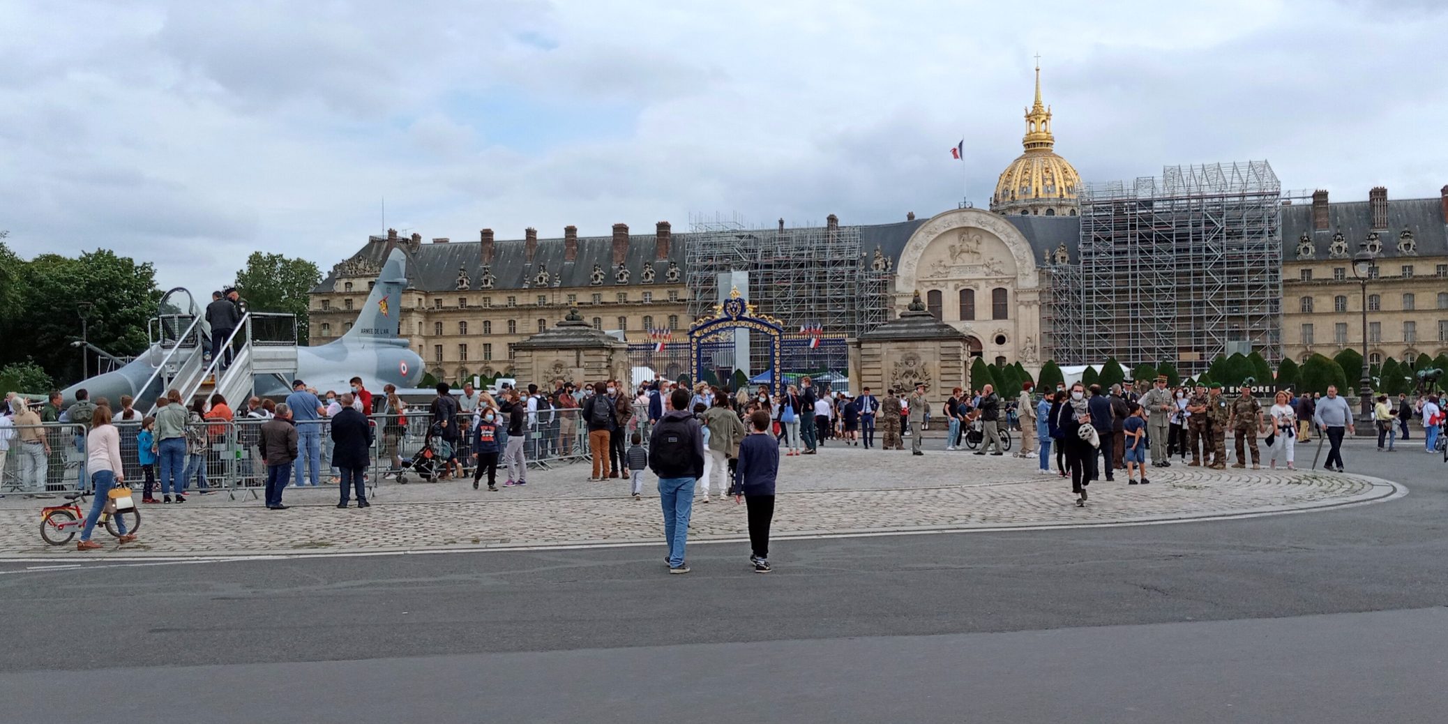 Hôtel des Invalides le 14 juillet 2021 © Valérie Desforges
