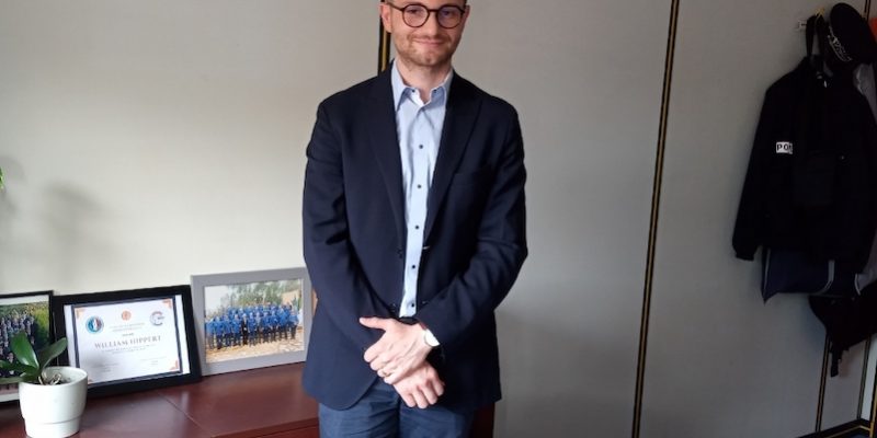 Interview de William HIPPERT chef su SIRASCO sur Miss Konfidentielle © Valérie Desforges