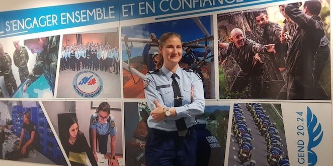 Interview de Dorothée CLOITRE à Beauvau, Référente nationale violences intrafamiliales pour la Gendarmerie nationale par miss konfidentielle © Valérie Desforges