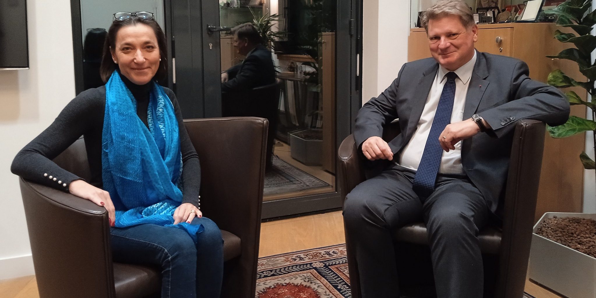 Interview de Christian SAINTE, président du jury du Prix du Quai des Orfèvres – sur le media misskonfidentielle.com © Valérie Desforges