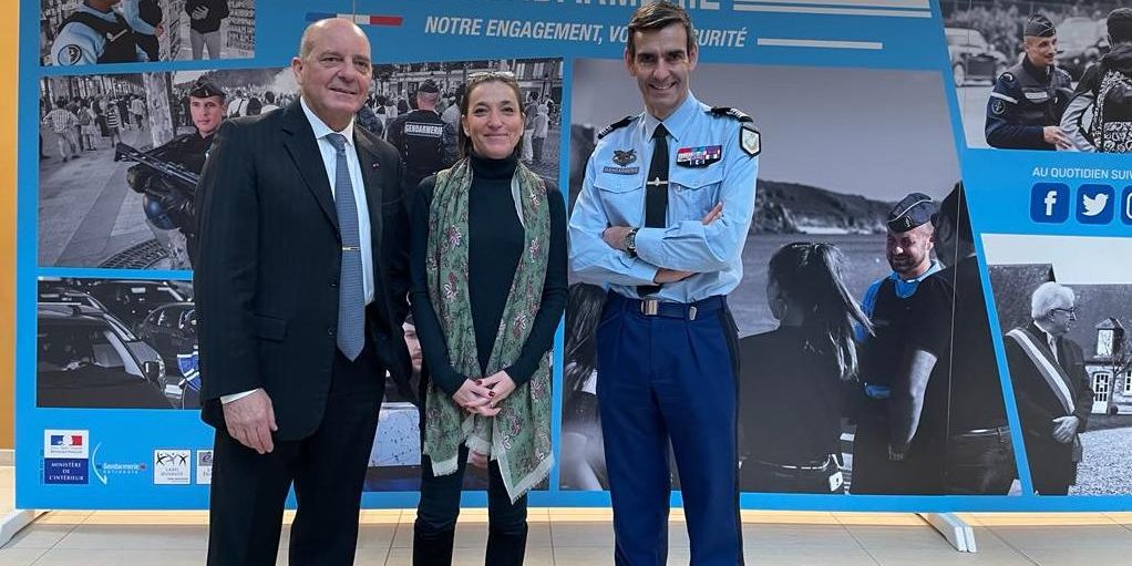 Interview lancement Bleu Pupilles de David Galtier et Gwendal Durand – Fondation Maison Gendarmerie – misskonfidentielle.com © Christelle TAQUE