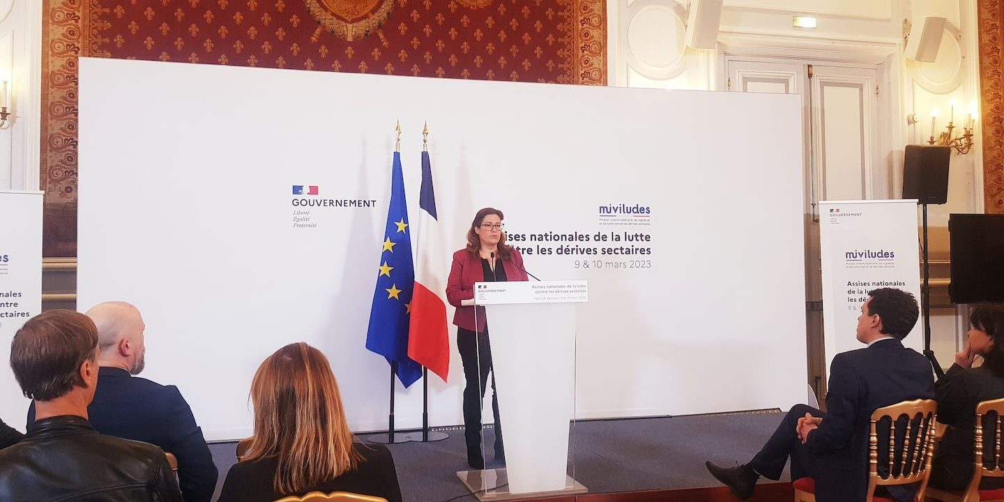 MIVILUDES CIPDR – Message de Madame Sonia BACKÈS, Secrétaire d’Etat chargée de la Citoyenneté © Valérie Desforges