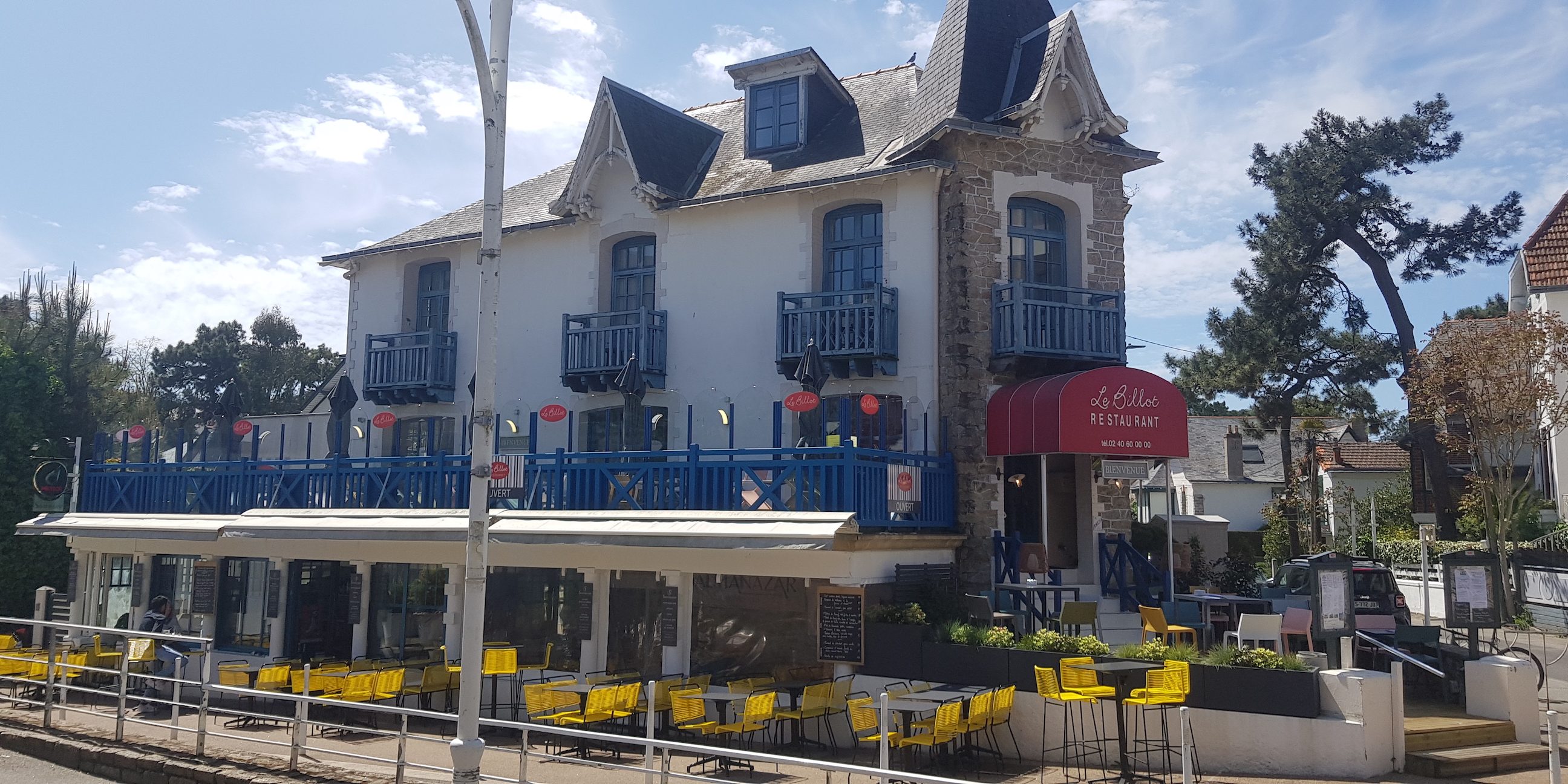 Bel accueil au restaurant Le Billot sur le marché de la Baule © Valérie Desforges