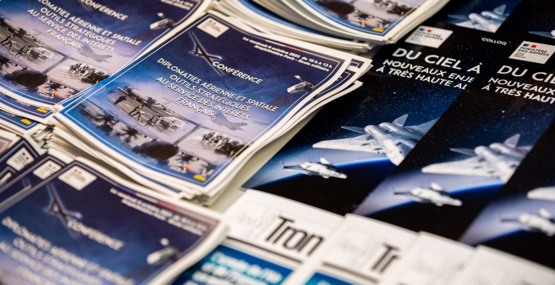 Conférence de l’armée de l’Air et de l’Espace : diplomaties aérienne et spatiale, outils stratégiques au service des intérêts français organisée par le CESA _ sur misskonfidentielle.com