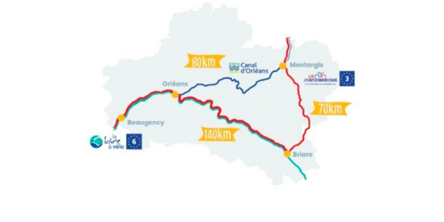 Lancement le 24 mai 2025 avec escale(s) en fête d’une véloroute le long du canal d’Orléans