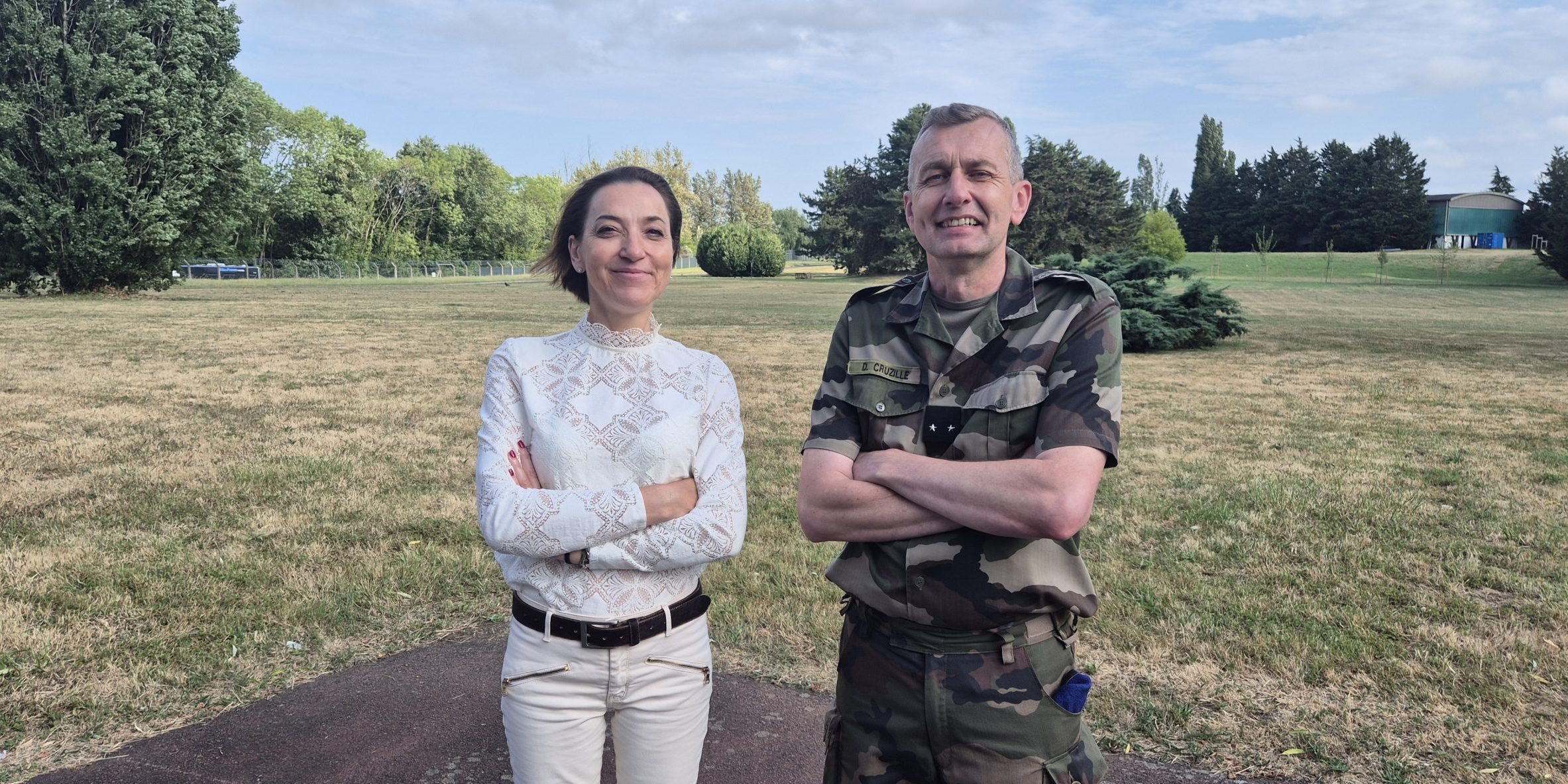 GBR David CRUZILLE et Miss Konfidentielle au COMALAT à Villacoublay, juillet 2025 © Miss Konfidentielle