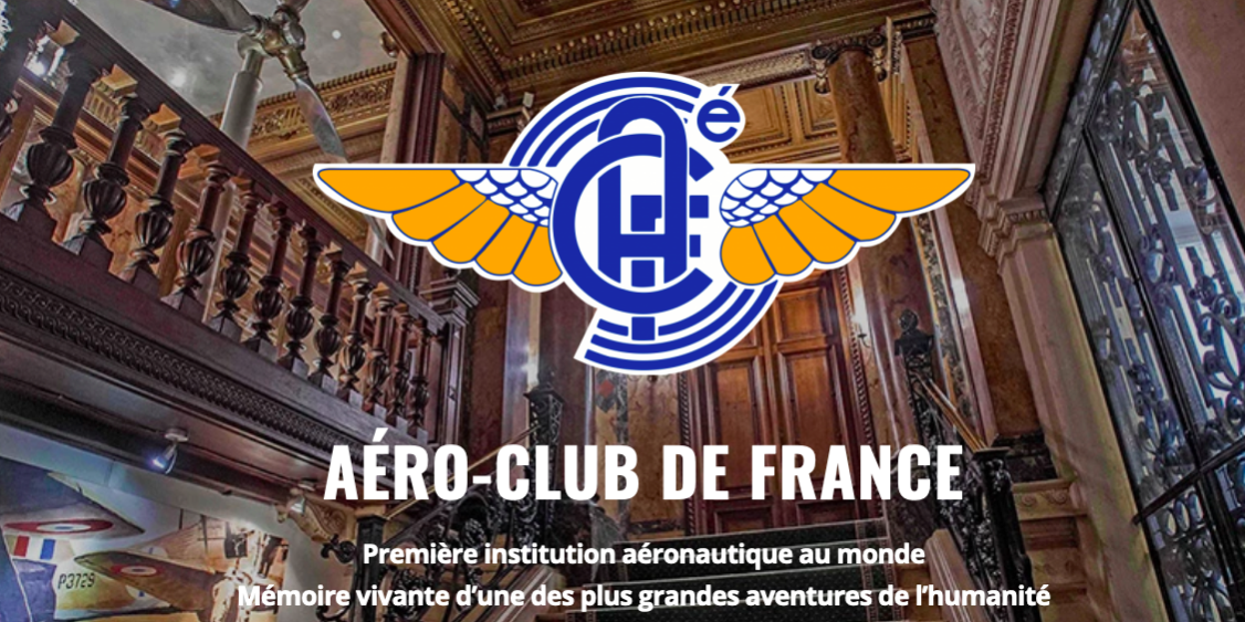 Aéro-Club de France, première institution aéronautique au monde. Source – Aéro-Club de France